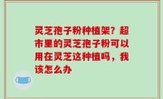 灵芝孢子粉种植架？超市里的灵芝孢子粉可以用在灵芝这种植吗，我该怎么办
