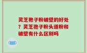 灵芝袍子粉破壁的好处？灵芝孢子粉头道粉和破壁有什么区别吗