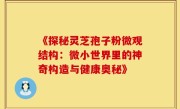 《探秘灵芝孢子粉微观结构：微小世界里的神奇构造与健康奥秘》