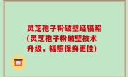 灵芝孢子粉破壁经辐照(灵芝孢子粉破壁技术升级，辐照保鲜更佳)