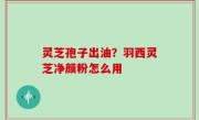 灵芝孢子出油？羽西灵芝净颜粉怎么用