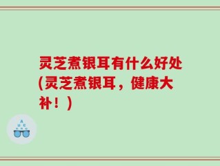 灵芝煮银耳有什么好处(灵芝煮银耳，健康大补！)