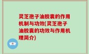 灵芝孢子油胶囊的作用机制与功效(灵芝孢子油胶囊的功效与作用机理简介)