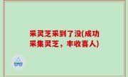采灵芝采到了没(成功采集灵芝，丰收喜人)
