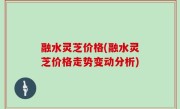 融水灵芝价格(融水灵芝价格走势变动分析)