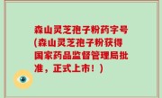 森山灵芝孢子粉药字号(森山灵芝孢子粉获得国家药品监督管理局批准，正式上市！)