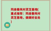 筠连春风村灵芝基地(重点推荐：筠连春风村灵芝基地，健康好去处)