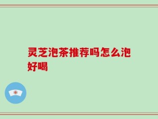 灵芝泡茶推荐吗怎么泡好喝