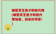 破壁灵芝孢子粉胶代理(破壁灵芝孢子粉胶代理加盟，创业好项目！)