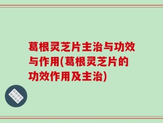 葛根灵芝片主治与功效与作用(葛根灵芝片的功效作用及主治)
