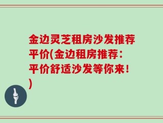 金边灵芝租房沙发推荐平价(金边租房推荐：平价舒适沙发等你来！)