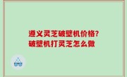 遵义灵芝破壁机价格？破壁机打灵芝怎么做