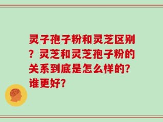灵子孢子粉和灵芝区别？灵芝和灵芝孢子粉的关系到底是怎么样的？谁更好？