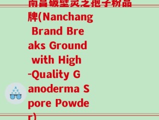 南昌破壁灵芝孢子粉品牌(Nanchang Brand Breaks Ground with High-Quality Ganoderma Spore Powder)