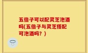 五倍子可以配灵芝泡酒吗(五倍子与灵芝搭配可泡酒吗？)