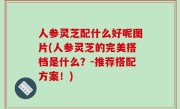 人参灵芝配什么好呢图片(人参灵芝的完美搭档是什么？-推荐搭配方案！)