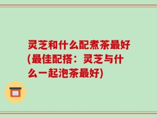 灵芝和什么配煮茶最好(最佳配搭：灵芝与什么一起泡茶最好)