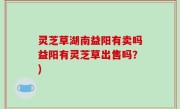灵芝草湖南益阳有卖吗益阳有灵芝草出售吗？)