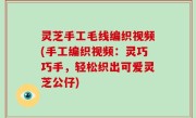 灵芝手工毛线编织视频(手工编织视频：灵巧巧手，轻松织出可爱灵芝公仔)