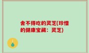 舍不得吃的灵芝(珍惜的健康宝藏：灵芝)