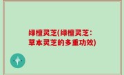 绿檀灵芝(绿檀灵芝：草本灵芝的多重功效)