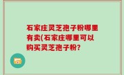 石家庄灵芝孢子粉哪里有卖(石家庄哪里可以购买灵芝孢子粉？