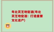 粤北灵芝地窑酒(粤北灵芝地窑酒：打造重要文化遗产)
