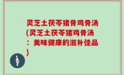 灵芝土茯苓猪骨鸡骨汤(灵芝土茯苓猪鸡骨汤：美味健康的滋补佳品)
