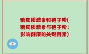 糖皮质激素和孢子粉(糖皮质激素与孢子粉：影响健康的关键因素)