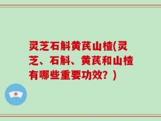 灵芝石斛黄芪山楂(灵芝、石斛、黄芪和山楂有哪些重要功效？)