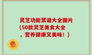 灵芝功能菜谱大全图片(50款灵芝美食大全，营养健康又美味！)