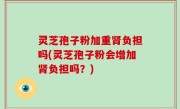 灵芝孢子粉加重肾负担吗(灵芝孢子粉会增加肾负担吗？)