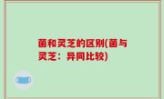 菌和灵芝的区别(菌与灵芝：异同比较)