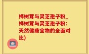 桦树茸与灵芝孢子粉_桦树茸与灵芝孢子粉：天然健康宝物的全面对比)