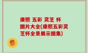 康熙 五彩 灵芝 杯图片大全(康熙五彩灵芝杯全景展示图集)