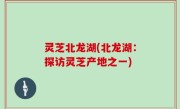 灵芝北龙湖(北龙湖：探访灵芝产地之一)