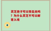 灵芝孢子可以带出关吗？为什么灵芝不可以邮寄入境