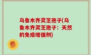 乌鲁木齐灵芝孢子(乌鲁木齐灵芝孢子：天然的免疫增强剂)