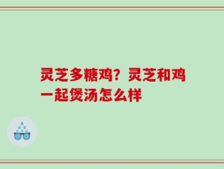灵芝多糖鸡？灵芝和鸡一起煲汤怎么样