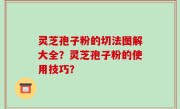 灵芝孢子粉的切法图解大全？灵芝孢子粉的使用技巧？