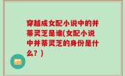 穿越成女配小说中的并蒂灵芝是谁(女配小说中并蒂灵芝的身份是什么？)