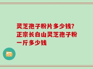 灵芝孢子粉片多少钱？正宗长白山灵芝孢子粉一斤多少钱