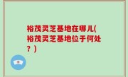 裕茂灵芝基地在哪儿(裕茂灵芝基地位于何处？)