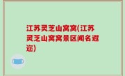 江苏灵芝山窝窝(江苏灵芝山窝窝景区闻名遐迩)