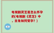 电视剧灵芝是怎么怀孕的(电视剧《灵芝》中，主角如何受孕？)
