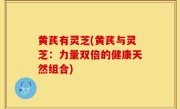 黄芪有灵芝(黄芪与灵芝：力量双倍的健康天然组合)