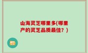 山海灵芝哪里多(哪里产的灵芝品质最佳？)