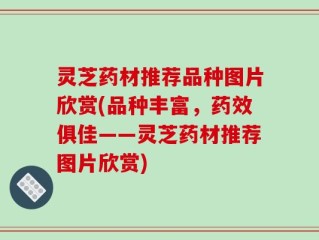 灵芝药材推荐品种图片欣赏(品种丰富，药效俱佳——灵芝药材推荐图片欣赏)