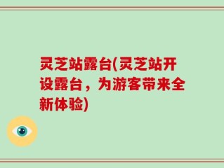 灵芝站露台(灵芝站开设露台，为游客带来全新体验)