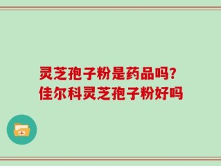 灵芝孢子粉是药品吗？佳尔科灵芝孢子粉好吗